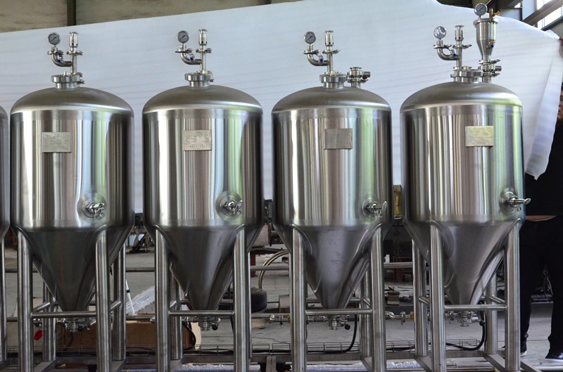 stainless steel conical fermenter-beer ferment-fermentation tank-jacketed tank-double wall fermenter.JPG
